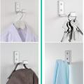 6pcs Folding Hook Alloy Wall Hangers Bracket Home Storage Rack