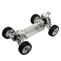 Assembled Rc Car Body Frame Chassis for Wltoys 124017 124019 1/12 ,2