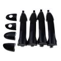 4 Pcs Front Rear Left Right Outside Door Handle for Kia Spectra5