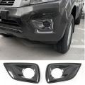 For Nissan Navara Np300 2016-2021 Car Front Fog Lamp Frame Cover Trim