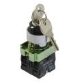 22mm Three 3-position Keylock Selector Select Switch Zb2-be101c