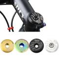 Muqzi Titanium Bike Headset Cap with Screw for 28.6mm Fork Mtb Bike 1