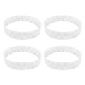 For Ecovacs Sweeper Tire Ring Accessories Anti-wear Tire Skin, 4pcs