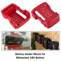 5 Pack Battery Holder for M18 Battery Fit for 48-11-1820 48-11-1850