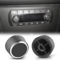 2 Pc Rear Radio Audio Volume Knob for 07-13 Chevy Tahoe Chevrolet