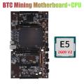 Btc Mining Motherboard X79 H61+e5 2609 V2 Cpu for Btc Miner Mining