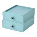 2 Tiers Drawer Storage Case Pp Document Table Office Supplies 2