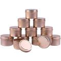 12 Pieces Candle Tin Candle Containers 4 Ounces Candle Jars
