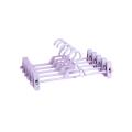 Adjustable Plastic Clothes Rack for Pant Skirt Clip Bra Clothespin C