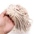 5mmx100m Braided Cotton Rope Diy Craft Macrame String Home Textile