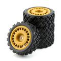4pcs Rubber Tire Wheel Tyres for Tamiya Xv-01 Xv01 Ta06 1/10 Rc Car,1