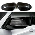 Real Carbon Fiber Mirror Cover Rearview Side Mirror Cap for -bmw X3