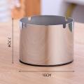 Ashtray Stainless Steel Windproof Cigarettes Ashtrays for Home, S