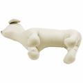 Leather Dog Mannequins Standing Position Toys White S