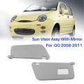 2pcs Car Sun Visor Assy with Mirror for Chinese Chery Qq 2008-2011
