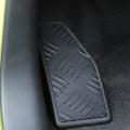 Car Left Foot Rest Pedal Covers for Suzuki Jimny 2019 2020 (black)