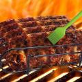 2 Pcs Rib Rack Charcoal Grill,for Grilling,with Grill Brush