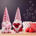 Gnomes Plush Valentines Day Decorations for Home Elf Gnomes Decor