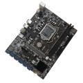 B250c Mining Motherboard with G4560 Cpu+sata Ssd 128g+rj45 Cable
