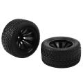 For Hbx 1/12 High Speed Rc Car Tires Rubber Wheel Complete for Truck
