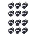 6 Pcs X Chair Replacement Wheels Swivel Casters Set for Office/school