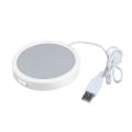 10w Cup Heater Coaster for Tea Mug Pad Rechargeable Usb Warmer -white
