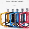 Gewage 3 Bearings Bicycle Pedals Ultralight Anti-slip Cnc Titanium