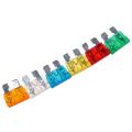 30 Pcs Standard Auto Blade Fuse for Car 5 10 15 20 25 30 Amp Mixed