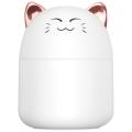 M8 Cute Pet Humidifier Household Small Usb Car Atomizer, White Cat