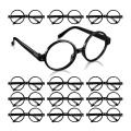12 Packs Round Frame Wizard Glasses Party Favor Round Rimmed Glasses