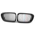 Glossy Black Front Hood Kidney Grill For-bmw E46 3 Series 1998-2001