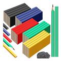 200 Pcs Carpenter Pencil 7 Inch Flat Octagonal Pencils