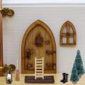 1:12 Doll House,gnome Door Christmas Set,gnome House Decor