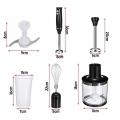 4 In 1 Hand Stick Blender Includes Chopper and Smoothie Cup Eu Plug