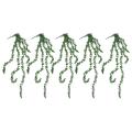 5pcs Artificial Hanging Plants Bulk 2.4ft for Decor(unpotted)