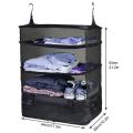 Storage Cabinets Hanging Wardrobe Linenette 3 Layers Space Saver Home