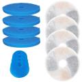Cat Water Fountain Filters - 4pcs Removable Circle Reusable Fountain
