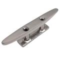 316 Stainless Steel Polished Combo Mooring Cleat 2 Hole Hardware