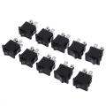 10 Pcs X 4 Pin On-off 2 Position Dpst Boat Rocker Switches 10a/125v 6a/250v Ac