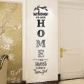 3d Alphabet Home Sign Mirror Wall Decor Stickers for Home Decor Set-a