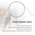 Front Rear Brake Cable Wire 2 Pcs for Bicycle Bike