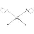Septum Forcep Stainless Steel Needle Clamp, for Eyebrow Pierced
