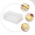 Butter Cutting Storage Box Butter Dish Cutter with Lid 2
