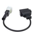 6 Pin to Obd 16 Pin Adapter for Ktm Duke Rc 2011 - 2017 Motorcycles