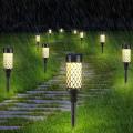 Solar Path Lights Outdoor Led Wireless Waterproof for Patio Yard 4pcs