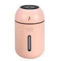 500ml Portable Air Humidifier Aroma Essential Oil Diffuser (pink)