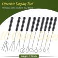 Candy Dipping Tools Set Included Chocolate Dipping Fork Spoons