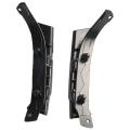 1 Pair Front L & R Bumper Cover Bar Support Bracket Holder Guide