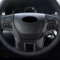 Carbon Fiber Steering Wheel Cover Trim for Ford Ranger Everest 2015+
