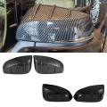 Car Rear View Mirror Cover Reflector Cover Carbon Fiber Pattern